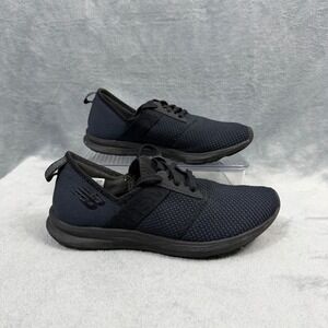 New Balance Womens 9.5 Black FuelCore Nergize Sneakers Slip On Training Shoes